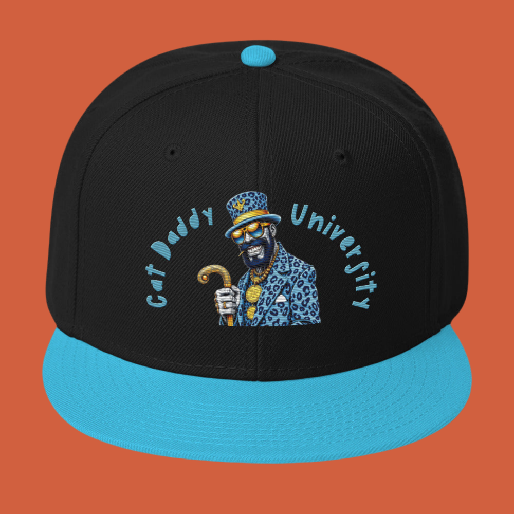 Cat Daddy University Snapback Hat
