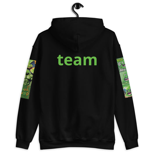 D Wood Team Member Hoodies