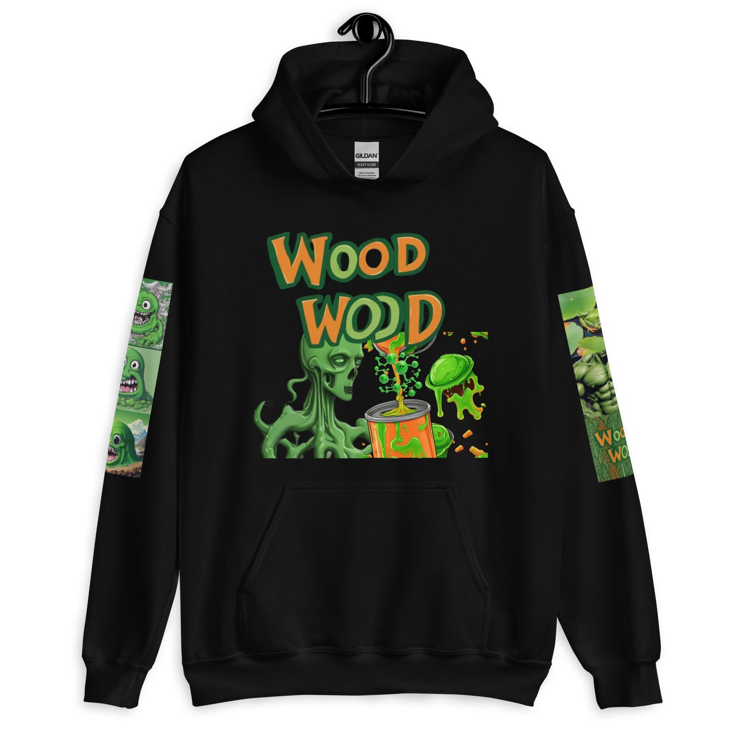 D Wood Team Member Hoodies