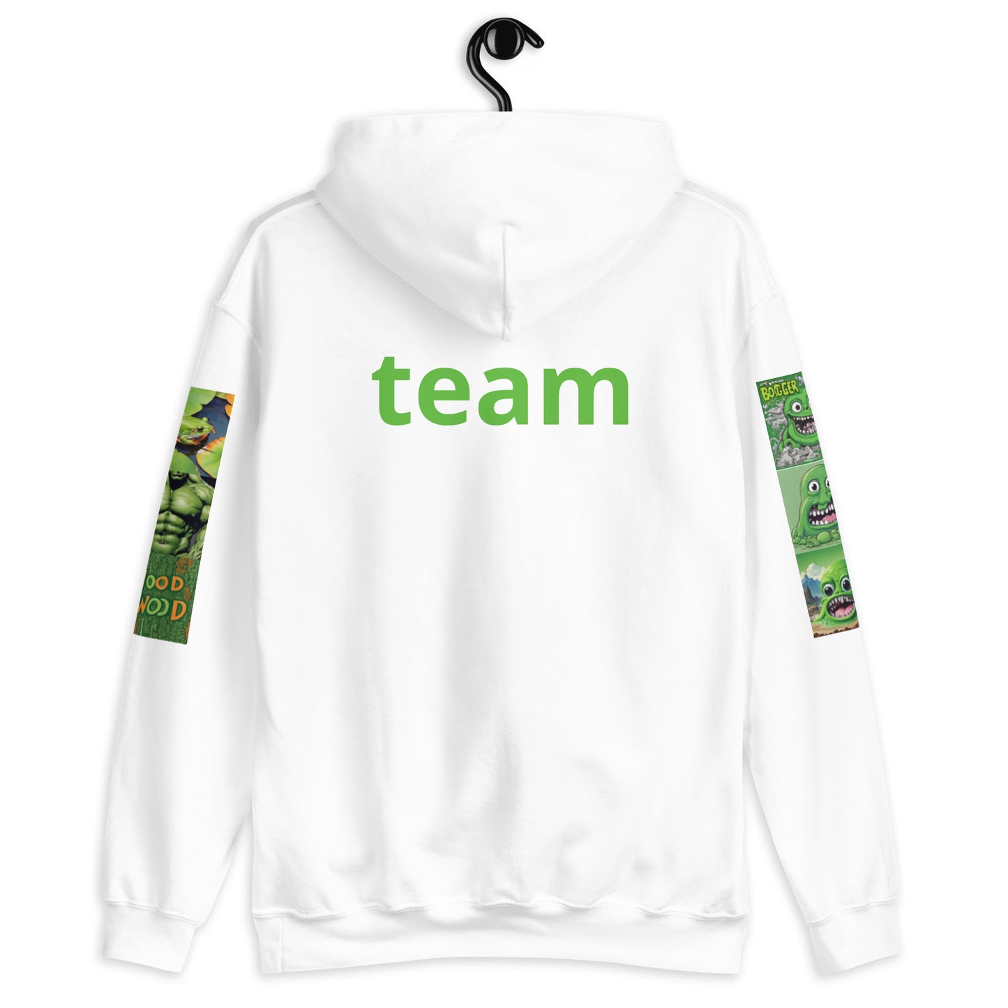 D Wood Team Member Hoodies